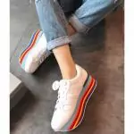hogan platform femmes sneakers 2018 rainbow sole